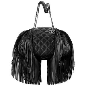 Chanel Quilted Black Large Tote Bag,  Shoulder Bag,Like New